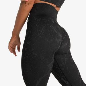 Leggings Básicos de Color Sólido para Mujer, de Talle Alto, con Ajuste Sin Costuras y Cintura Cómoda, Ideales para Uso Diario Informal - Product Image 4