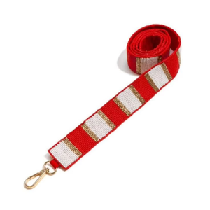 Ceinture de sangles de sac à main perlée longueur personnalisée mariée et mariée collégiale ceinture perlée d'Inde pour femmes et filles - Product Image 3