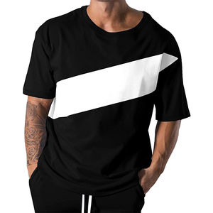 T-shirt personnalisé de haute qualité délavé à l'acide Streetwear uni t-shirts vintage à séchage rapide t-shirt délavé à l'acide noir respirant - Product Image 6