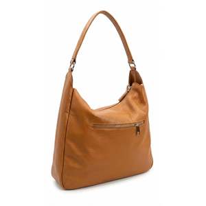 Borsa a Tracolla Morbida in Vera Pelle Dollaro - Made in Italy - Art. 26064 - Product Image 1
