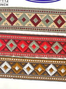 สายรัดลายพันธุ์ผ้าแจ็คการ์ดโพลีเอสเตอร์20มม. 50มม. กำหนดเองสำหรับตกแต่งกระเป๋าเสื้อผ้า - Product Image 2