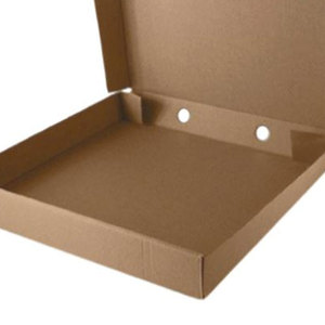 Contenedor de almacenamiento de rebanadas de pizza reutilizable personalizado contenedor de comida para llevar de cartón corrugado para microondas reciclado - Product Image 5