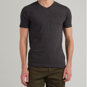 Vente en gros Vêtements pour homme T-shirt uni en coton vierge Impression personnalisée T-Shirt Gym Homme Fitness Sports Active Wear T-shirts pour garçons - Product Image 1