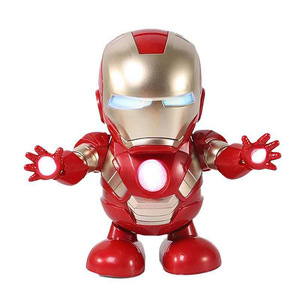 Hot Selling Plastic <strong>Superman</strong> Electronic Toy Dancing Deformation <strong>Robot</strong> Light Music Battery Powered 1:16 Scale Christmas Gift for - Product Image 6