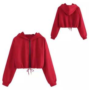 Streetwear à la mode sweat à capuche pour femme coupe ample et surdimensionnée OEM logo personnalisé fournisseur - Product Image 4