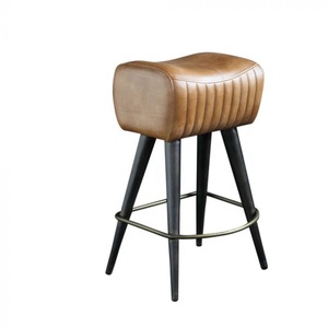 Vente chaude 66 \ "Bar Comptoir Tabouret Brun Siège Étain Base Style Design Industriel pour Salle À Manger En Plein Air Hôtel Maison Bar Chambre - Product Image 1
