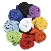 Red, White, Light Blue, Orange, Purple, Fuchsia, Green, Grey, Blue, Natural, Yellow, Blue Royal, Black