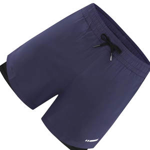 Pantalones cortos deportivos informales para hombre, de secado rápido, de talla grande, de cintura media, holgados, con patrón sólido, venta al por mayor - Product Image 2