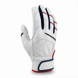 Gants de baseball OEM avec logo personnalisé, cuir, poignée souple, durables, adaptés aux sports de plein air, entraînement, équipement de performance de haute qualité - Product Image 4