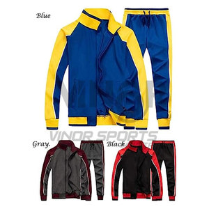 Survêtement 2 pièces décontracté à manches longues pour hommes, ensemble de survêtement de sports d'hiver, jogging - Product Image 4