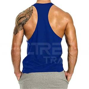 Chaleco de entrenamiento informal para hombre de mejor diseño, mezcla de algodón para vacaciones, poliéster que absorbe la humedad, nueva camiseta sin mangas con estilo personalizada - Product Image 6