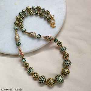 สร้อยคอ Jadau Meenakari หลากสีทำจากโลหะผสมสังกะสีที่ทนทาน - Product Image 2