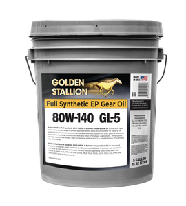 น้ำมันเกียร์5แกลลอนถังน้ำมัน80W-140 GL-5ความดันสูงกันการสึกหรอสีทอง - Product Image 1