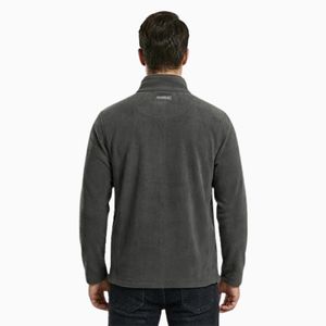 Chaqueta de Forro Polar Personalizada al por Mayor para Hombre, Chaqueta de Invierno con Cierre Completo, Cuello Alto, Cálida, para Exteriores, con Logotipo Bordado, Fabricante OEM - Product Image 4