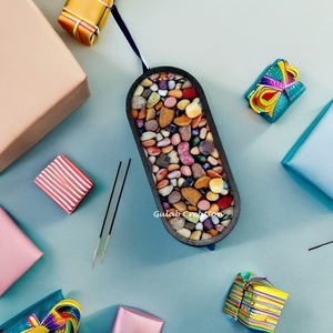 ZAM ZAM IMPEX Bandeja Larga Personalizada con Diseño de Mármol para Incienso de Sándalo, Recolector de Ceniza para Aromaterapia - Product Image 2