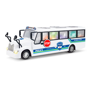 Coche de Policía Eléctrico de Inducción de Aleación para Niños de 5 a 7 Años, Juguete Montable a Batería de Plástico, ¡Misión Divertida! - Product Image 1