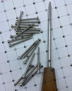 Tornillos corticales de 4,5mm, juego de 101 piezas autorroscantes, acero inoxidable 316L, Implantes quirúrgicos ortopédicos veterinarios de alta calidad - Product Image 1