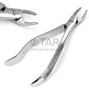 Fórceps de extracción de alta calidad #76 Patrón inglés Premium Acero inoxidable Instrumentos médicos dentales Extracción Cirugía oral - Product Image 1