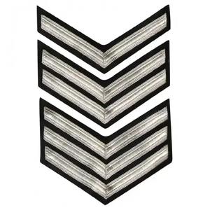 Patchs Chevron uniformes de haute qualité pour badges décoratifs élégants et garniture d'insignes - Product Image 3
