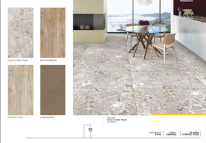 Vente chaude Carreaux de sol Aspect bois Céramique Finition bois Carreaux de céramique/Porcelaine Aspect bois 600x1200mm Carreaux mats - Product Image 6