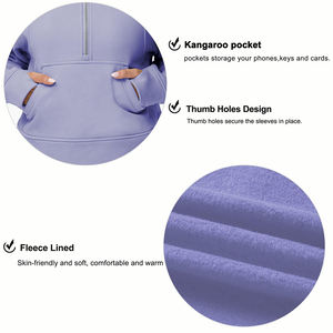 Casual, streetwear,Drop Shoulder, figuras, transpirables, ecológicas, sudaderas con capucha, Knitted Active Wear Cómodo Suave Casual de alta calidad - Product Image 5