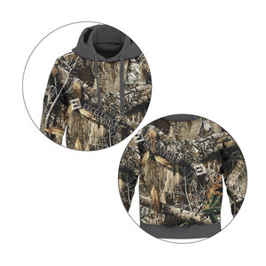 Design personnalisé de haute qualité hommes chasse sweats à capuche solide tenue décontractée durable Camo daigner sweats à capuche du Pakistan - Product Image 4