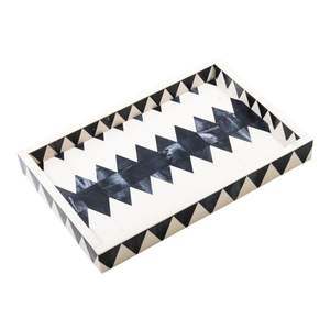 Decorative Round MOP Serving <b>Tray</b> For Dining Table Use Adding Luxury Touch To Home And <b>Office</b> Interiors - Product Image 2