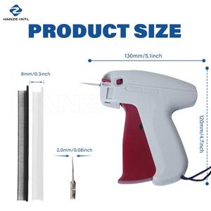 <span class=keywords><strong>Pistolet</strong></span> d'<span class=keywords><strong>attache</strong></span> d'étiquette de prix de détail standard avec aiguille en acier pour <span class=keywords><strong>pistolet</strong></span> d'étiquette d'étiqueteuse de vêtements pour vêtements - Product Image 2