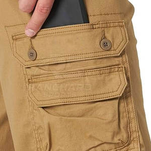 Pantalons cargo fonctionnels pour hommes, pantalons de randonnée et de tous les jours, pantalons cargo en coton d'été pour hommes, pantalons d'aventure en plein air - Product Image 6