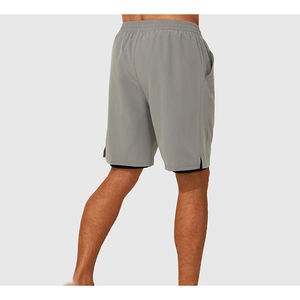 Short d'Entraînement de Fitness Respirant à Séchage Rapide à Taille Élastique pour Hommes, Sports de Course, Loisirs, Vente en Gros - Product Image 4