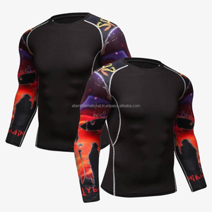 High Quality Long Sleeve <b>Men</b> <b>Swimming</b> Rash Guard Wholesales <b>Men</b> Compression Tops <b>T</b> <b>Shirt</b> Rash Guard <b>For</b> Sale - Product Image 6
