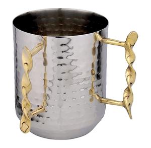 Tasse de lavage en acier inoxydable couleur argent de qualité supérieure taille personnalisée tasse de lavage en acier inoxydable - Product Image 5