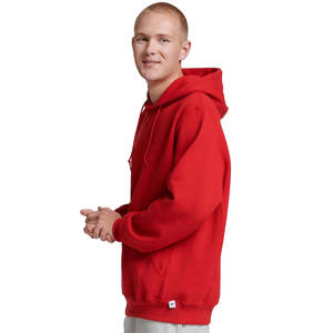 เสื้อมีฮู้ดแบบสวมหัวแขนยาวมีฮู้ดผ้าฟลีซผ้าฝ้ายมีกระเป๋าจิงโจ้ - Product Image 3