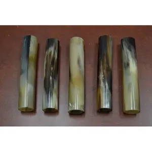 ม้วนเขาควายแท้คุณภาพสูงแบบพิเศษขัดเงาพร้อมหินอาเกตที่มีให้เลือกหลายขนาดมีสไตล์เหมือนนางฟ้า - Product Image 4