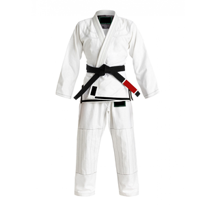 Profesional en blanco Jiu Jitsu Kimono Karate traje ligero de alta calidad uniforme de entrenamiento BJJ Gi conjuntos 100% algodón - Product Image 5