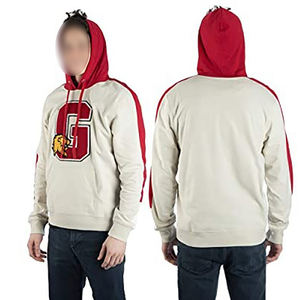 Sweat à capuche et sweat-shirts avec logo personnalisé meilleure qualité pour hommes patchs en chenille capuche brodée sweat à capuche respirant en polyester et coton pour hommes - Product Image 4