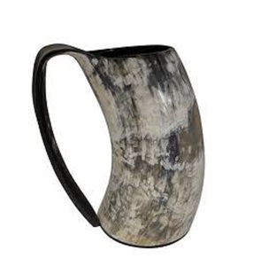 El mejor diseño de taza para beber con cuerno de buey y búfalo con el último soporte taza hecha a mano para taza de jarra de vino de cerveza Mead - Product Image 4