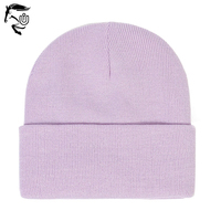 Bonnet d'hiver tricoté jacquard personnalisé avec logo 2025, doux, tendance, 100 % laine, impression numérique, unisexe, prix raisonnable