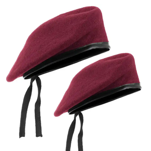 Nouveau Style casquettes de cérémonie béret en laine hommes uniformes chapeaux d'entraînement pour décontracté en plein air scènes de plage unisexe formation béret chapeaux - Product Image 3