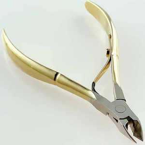 Juego de manicura de acero inoxidable de alta calidad con logotipo personalizado, venta al por mayor, pinzas para cutículas de uñas con empujador y cortaúñas para dedos - Product Image 2