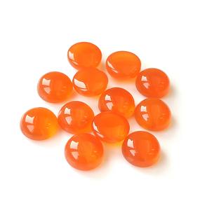 Natural Orange Carnelian Round Cabochon 5mm Loose Orange Carnelian Top Quality Natural Orange Carnelian - Product Image 4
