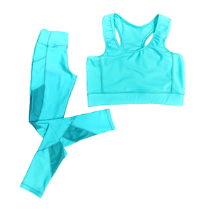 2024 conjunto de Yoga acanalado de manga larga para mujer, traje de gimnasio para Fitness, cintura con logotipo personalizado, ropa deportiva de verano/invierno, pantalones cortos de longitud - Product Image 1