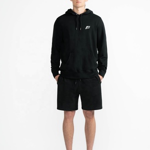 Pull à capuche en gros pour hommes, en coton épais avec poches, coupe décontractée, style streetwear décontracté, vente en gros, fourniture OEM - Product Image 1