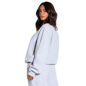 Women Crew Neck Sweatshirt Oversized Fleece <b>Pullover</b> Comfortable Cotton Warm Winter Wear Sweatshirt For <b>Mens</b> and Women - Product Image 5