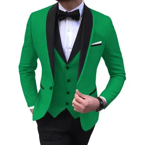 Neueste Homme Kostüm Kammgarn Anzug Zweireiher Gestreift New Custom Casual Business Herren Anzug Elegante Hose & Mantel Kleid Anzug Herren