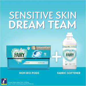 Capsules de lessive Fairy Non Bio PODS, pour peaux sensibles, 38 lavages - Product Image 2