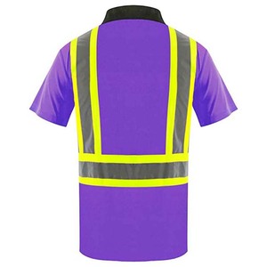 Best Selling Work Shirt Casual Wear Men's Shirt Polyester Half Sleeve Plaid Shirt Workwear - Product Image 6