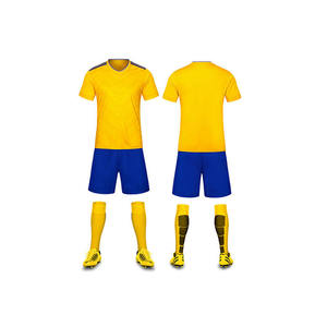 Uniformes de equipo de fútbol transpirables recién llegados, uniformes de equipo de fútbol de diseño OEM hechos en fábrica para ropa de Club - Product Image 5