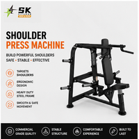 Machine à presser les épaules assise SK Factory Direct, à charge libre, pour entraînement du haut du corps, vente en gros, OEM, ODM, équipement de gym commercial