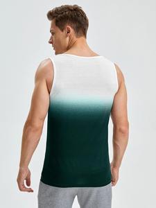 Débardeur décontracté de haute qualité à séchage rapide pour hommes, vêtements de sport d'été avec manches sans couture, motifs de couleur unie pour l'entraînement et la course à pied - Product Image 2